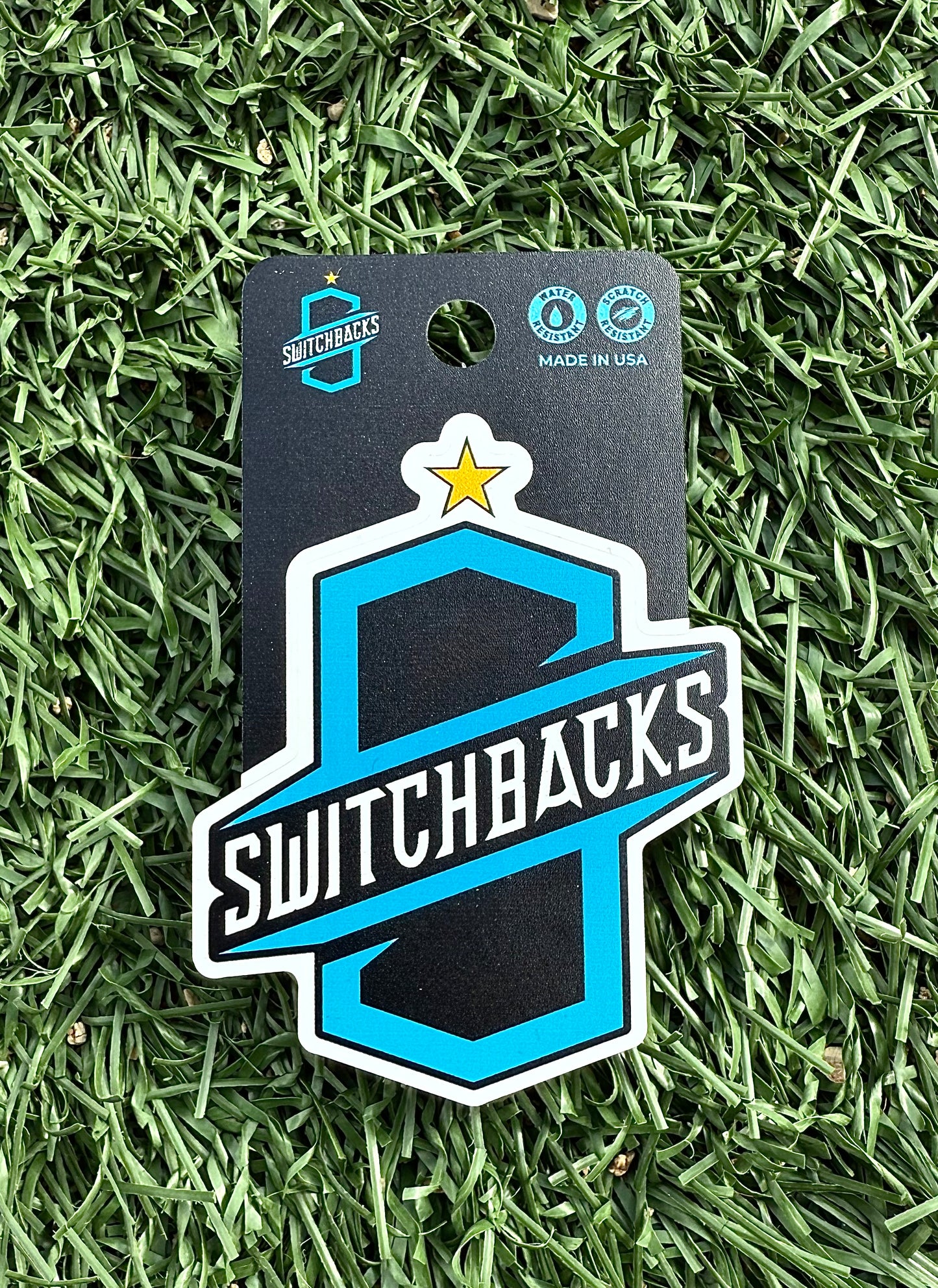 3" Switchbacks Crest Sticker