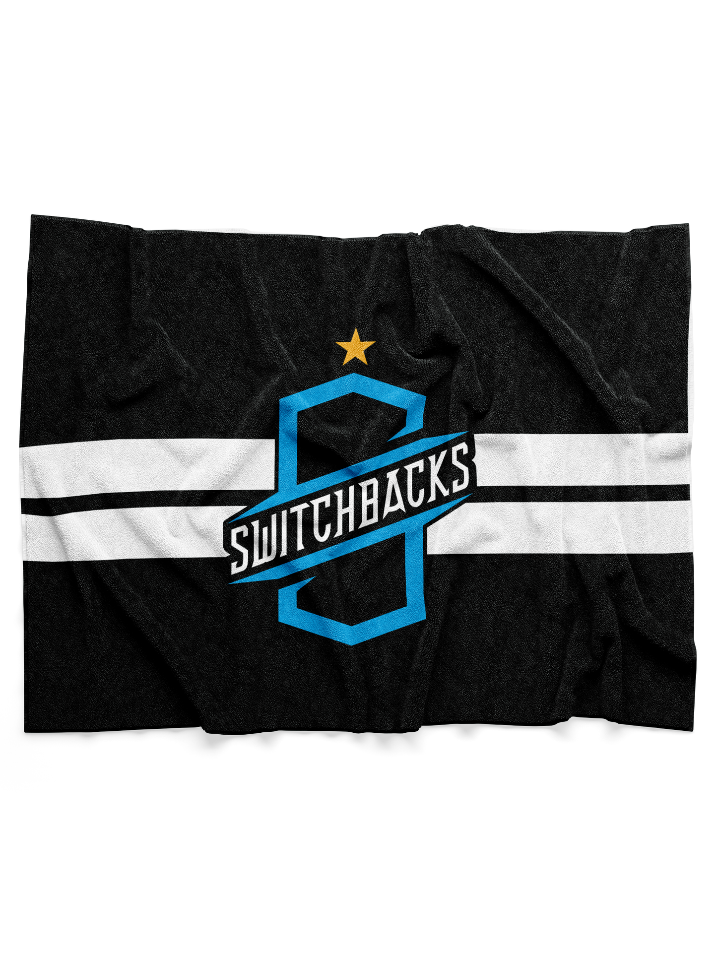 Colorado Springs Switchbacks Sherpa Blanket