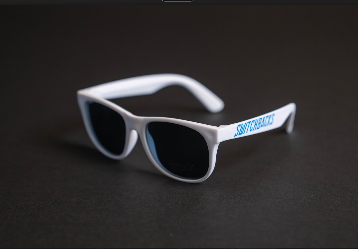 Sunglasses Matte Cyan/White