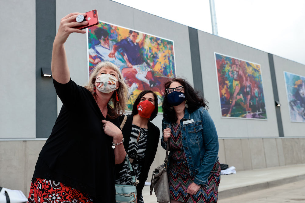 Leroy Neiman Art Walk Reveal