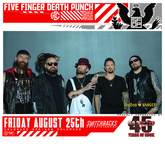 Five Finger Death Punch at Weidner Field