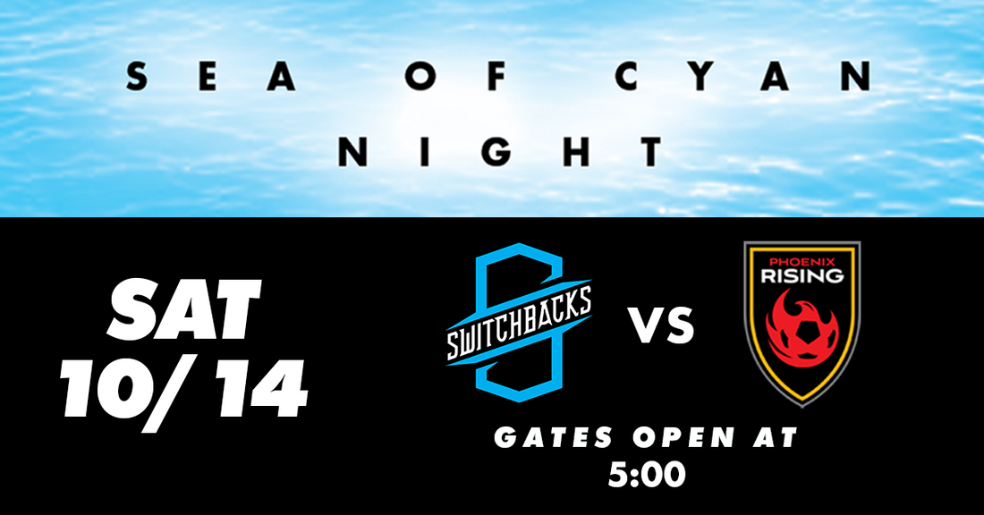 Switchbacks FC Take On Phoenix Rising FC In Our Final Home Match of the Regular Season