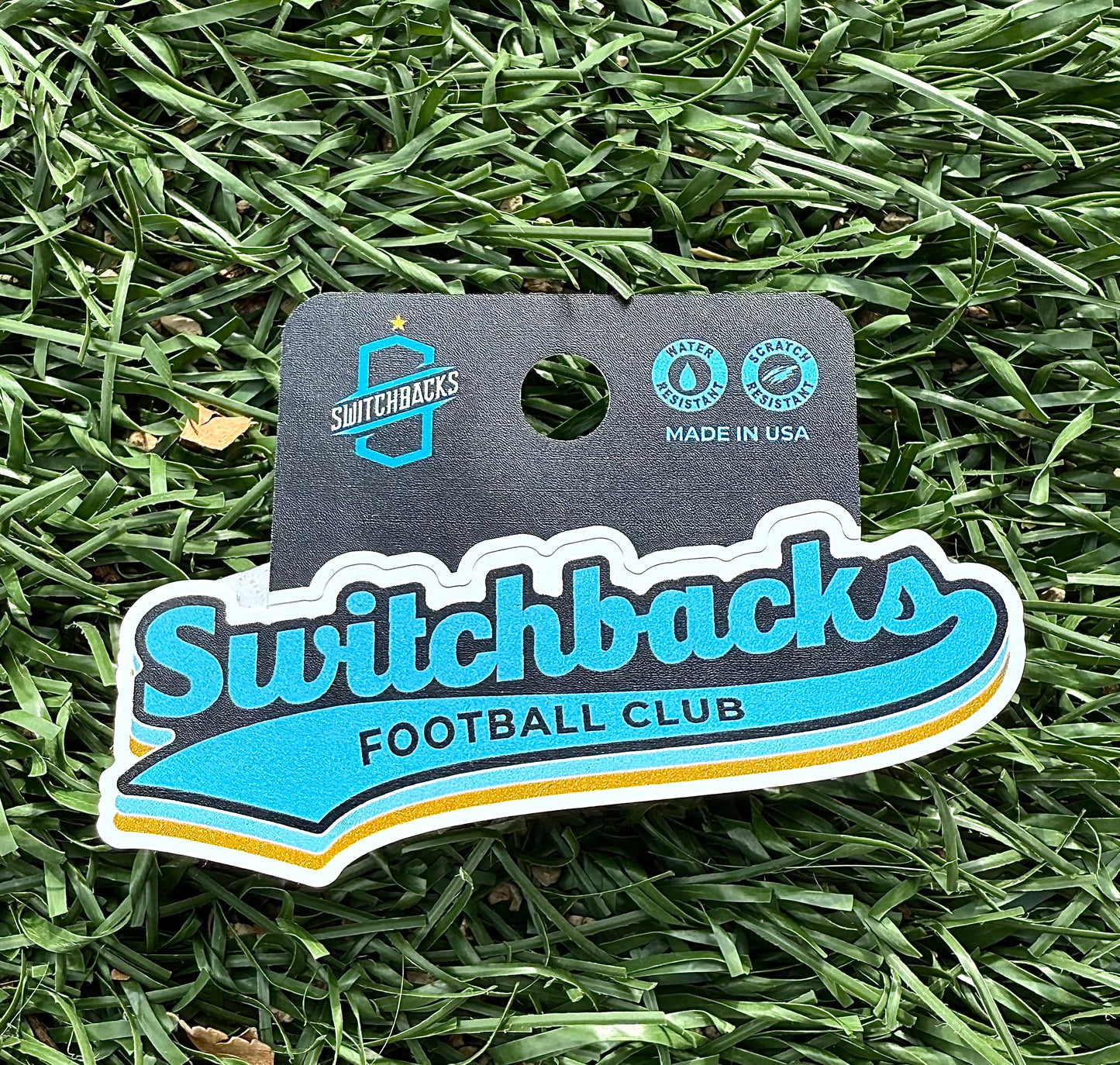 Switchbacks Varsity Script Sticker