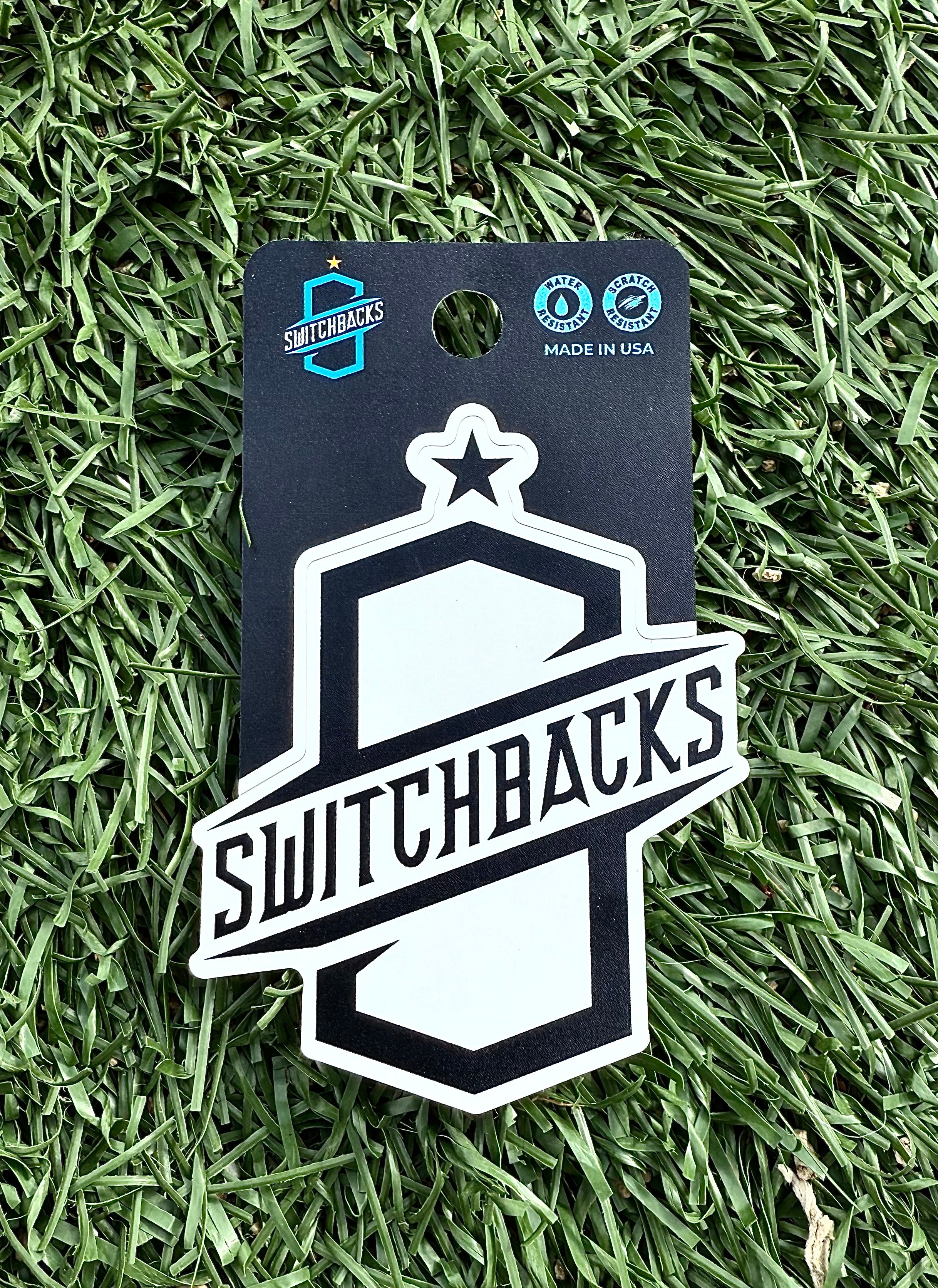 3" Switchbacks Crest Sticker