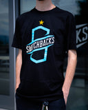 Black Tee- Star Crest
