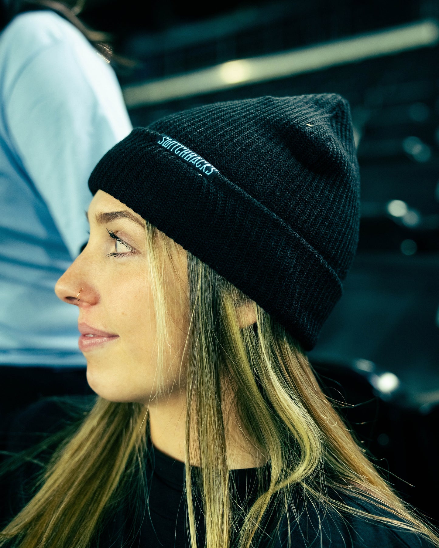 Beanie Black Knit