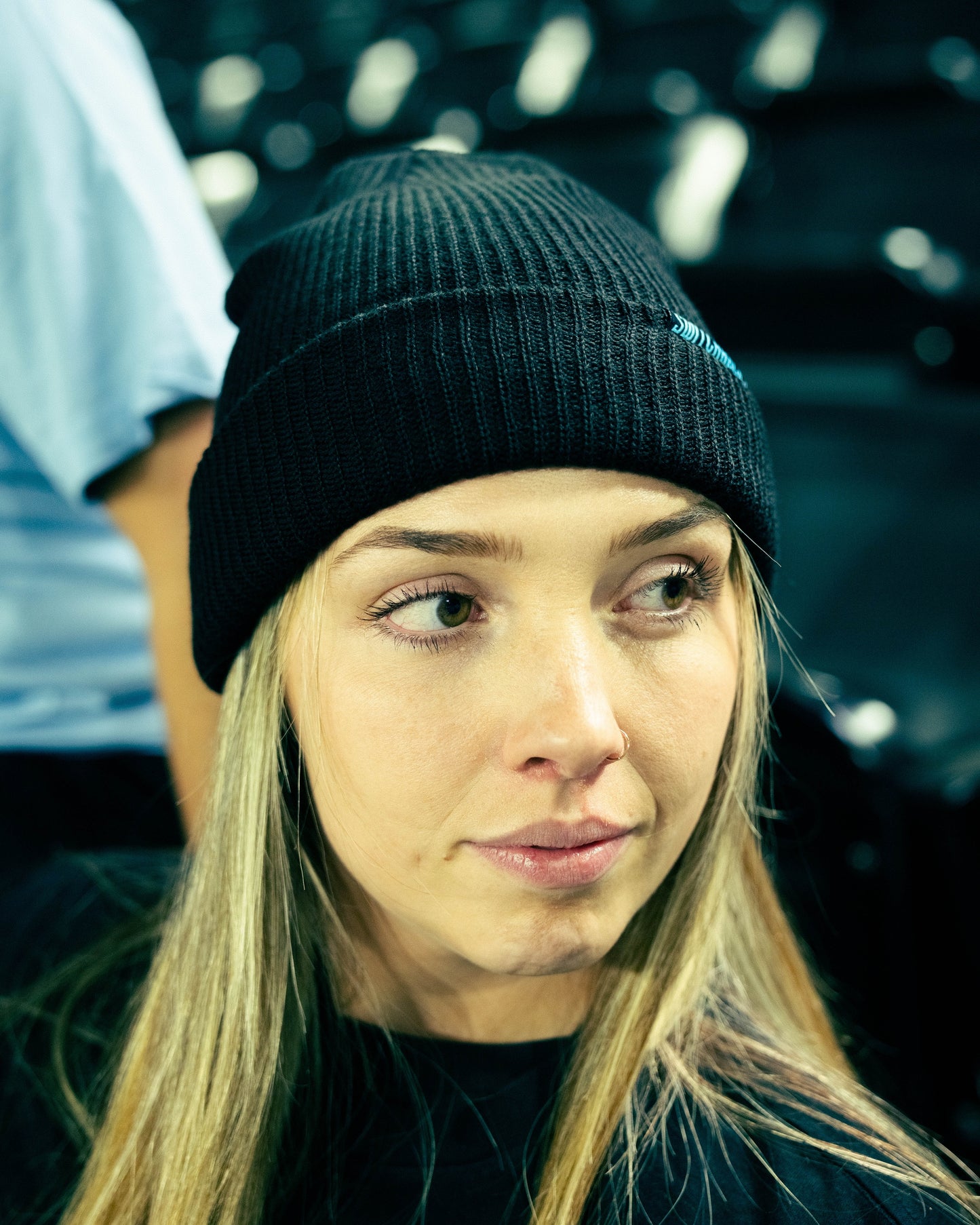 Beanie Black Knit