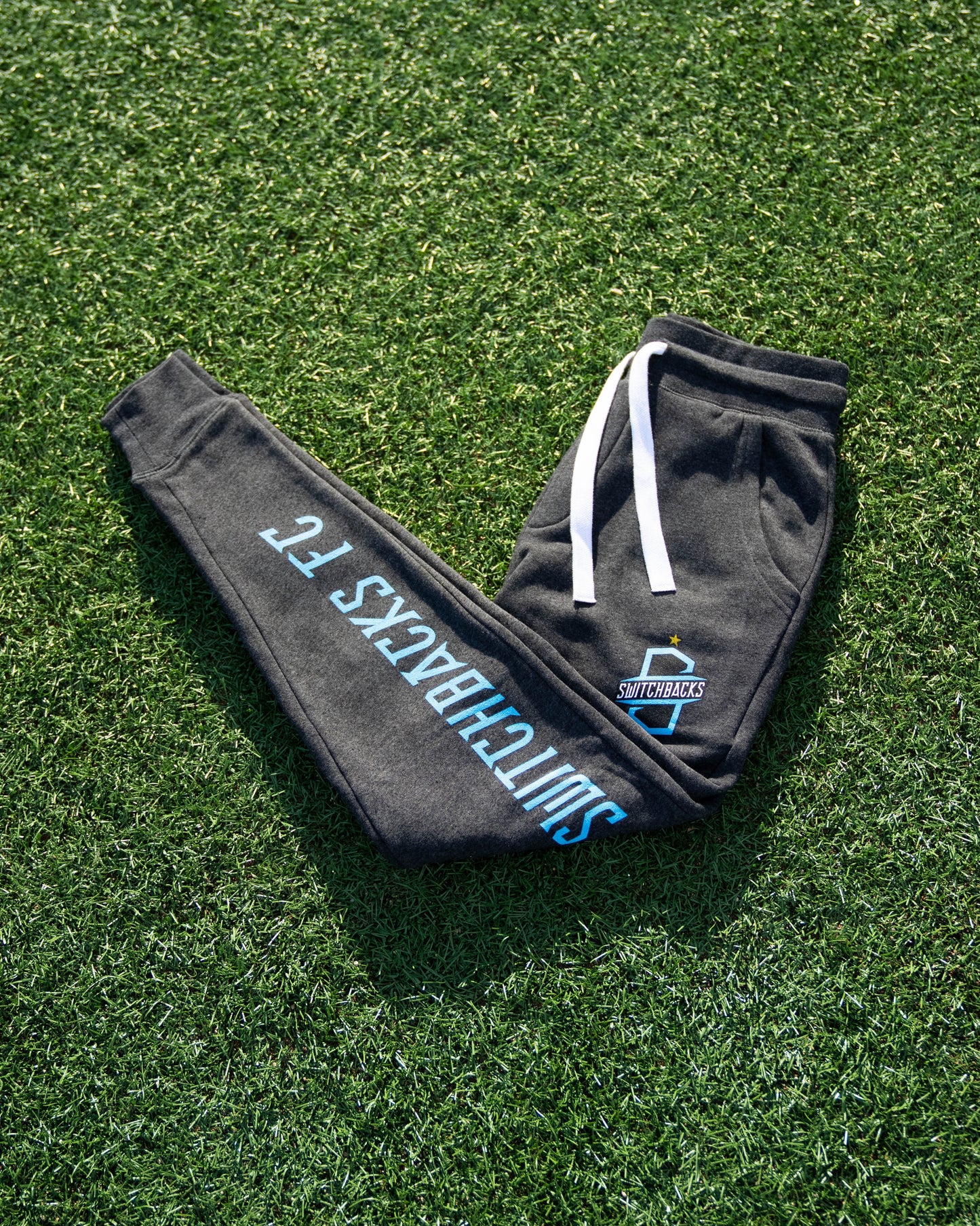 Premium Heathered Black Joggers