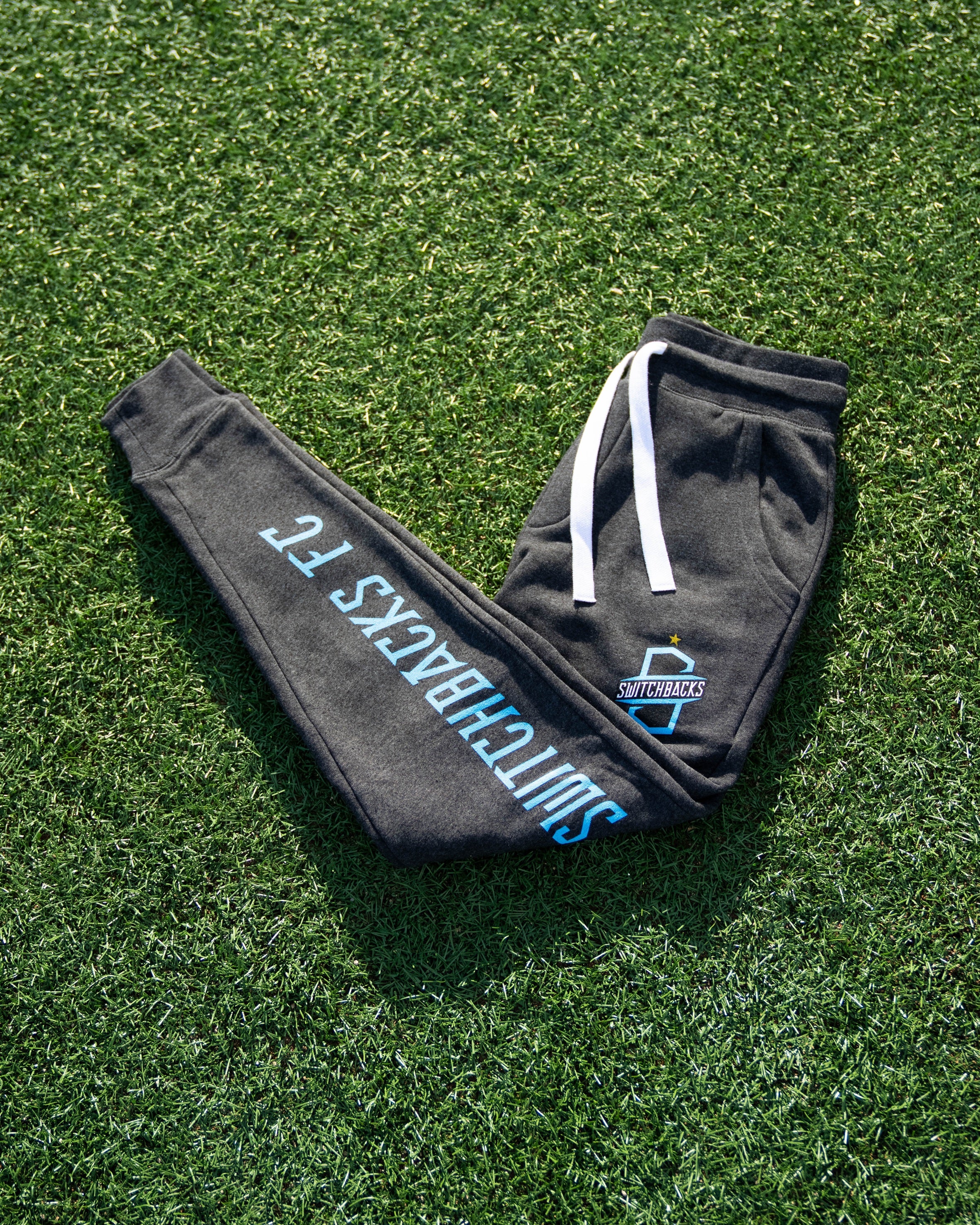 Premium Heathered Black Joggers