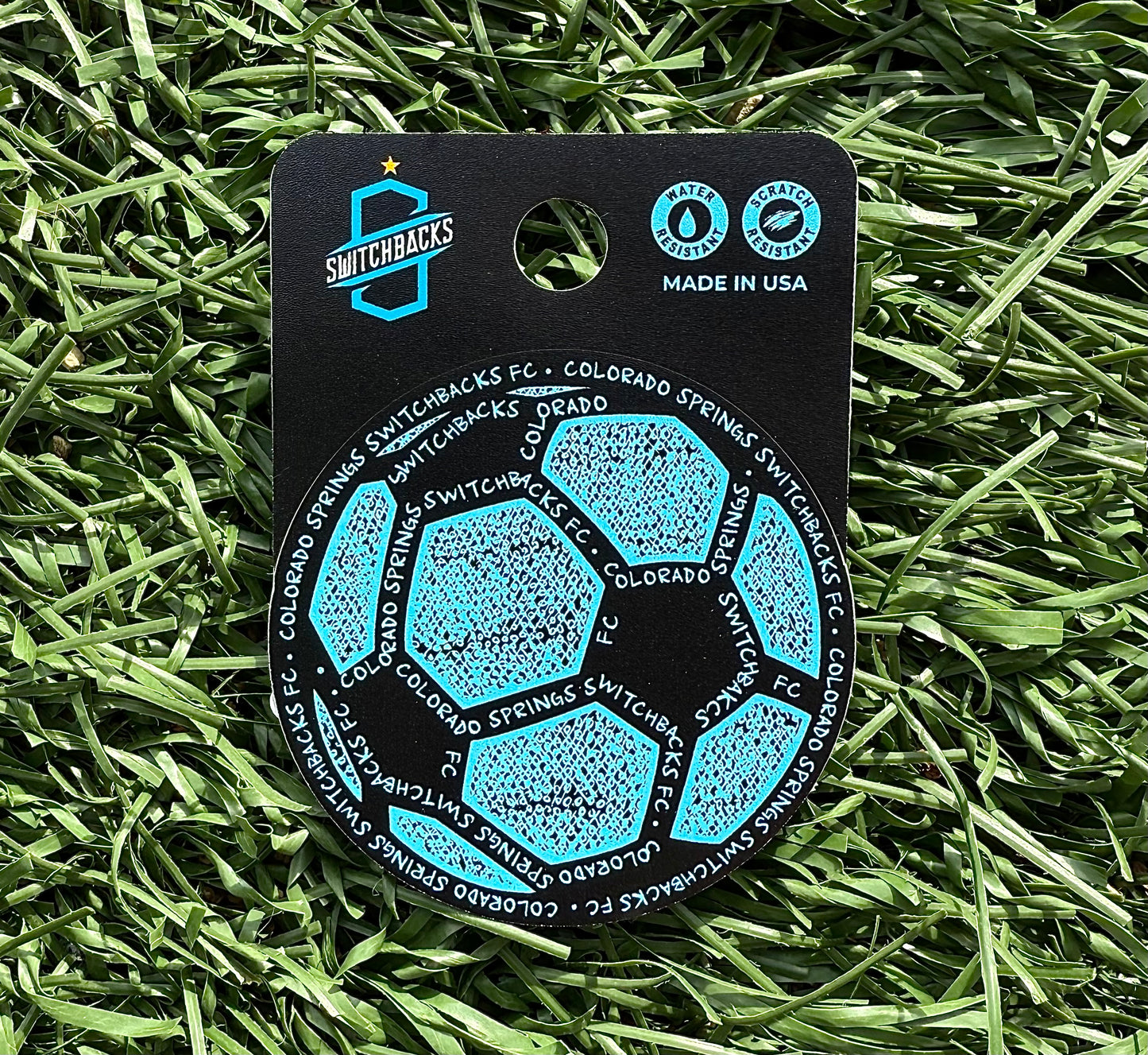 2" Soccer Ball Sticker