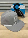 Hat Grey Flag Flat Bill