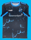 Jersey Black/Cyan Splatter 2023