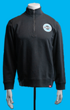 Long Sleeve 1/4 Zip Sweater Round Logo