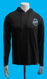 Long Sleeve Hoodie Tee Black COSFC