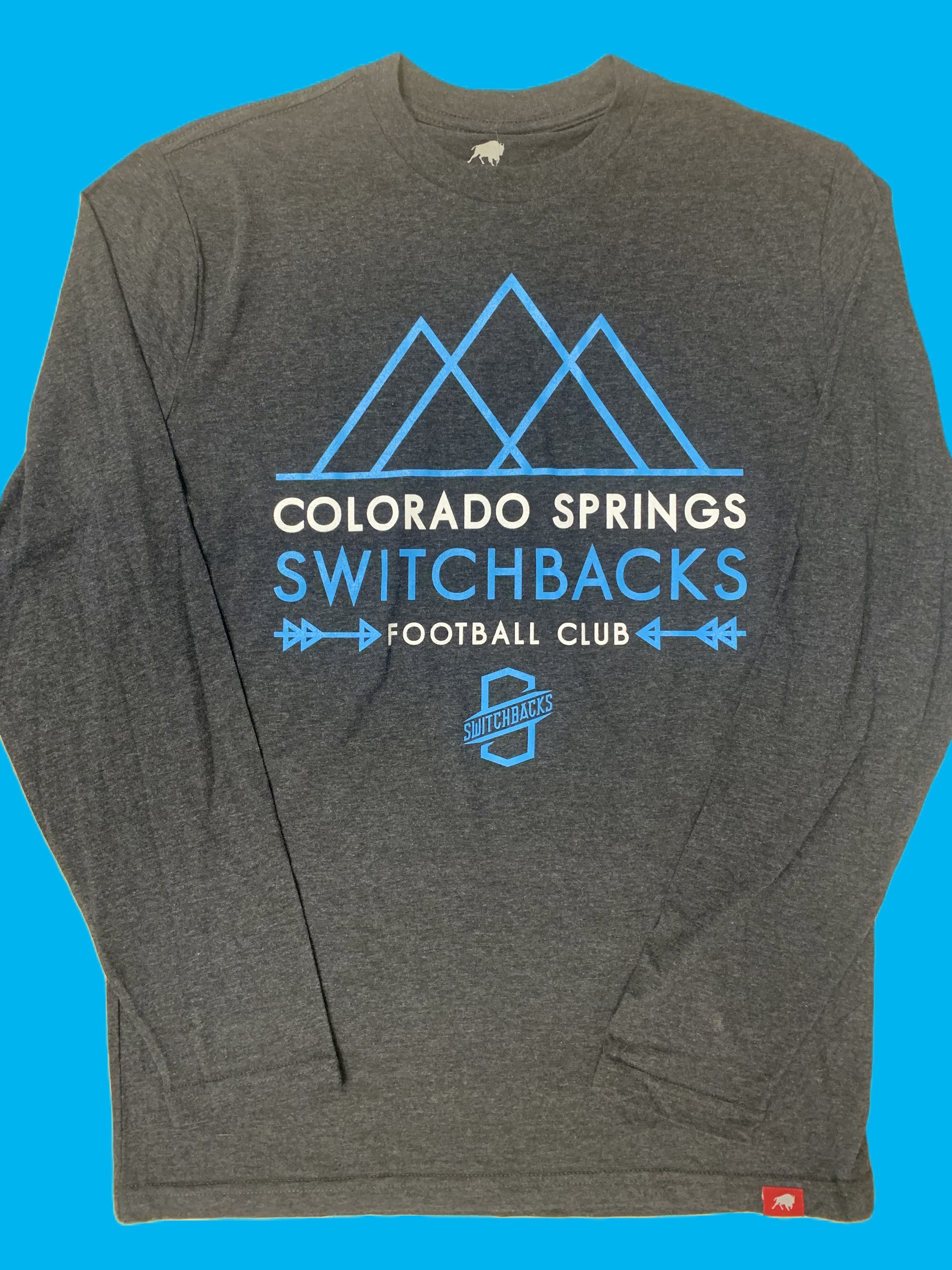 Long Sleeve Tee Black Mtns