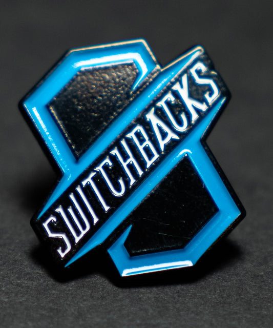 Lapel Pin Switchbacks Logo