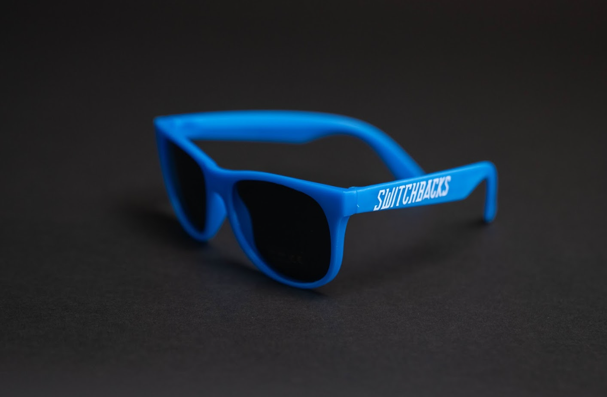 Sunglasses Matte Cyan/White