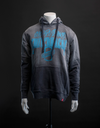 Long Sleeve Hoodie Grey Fade