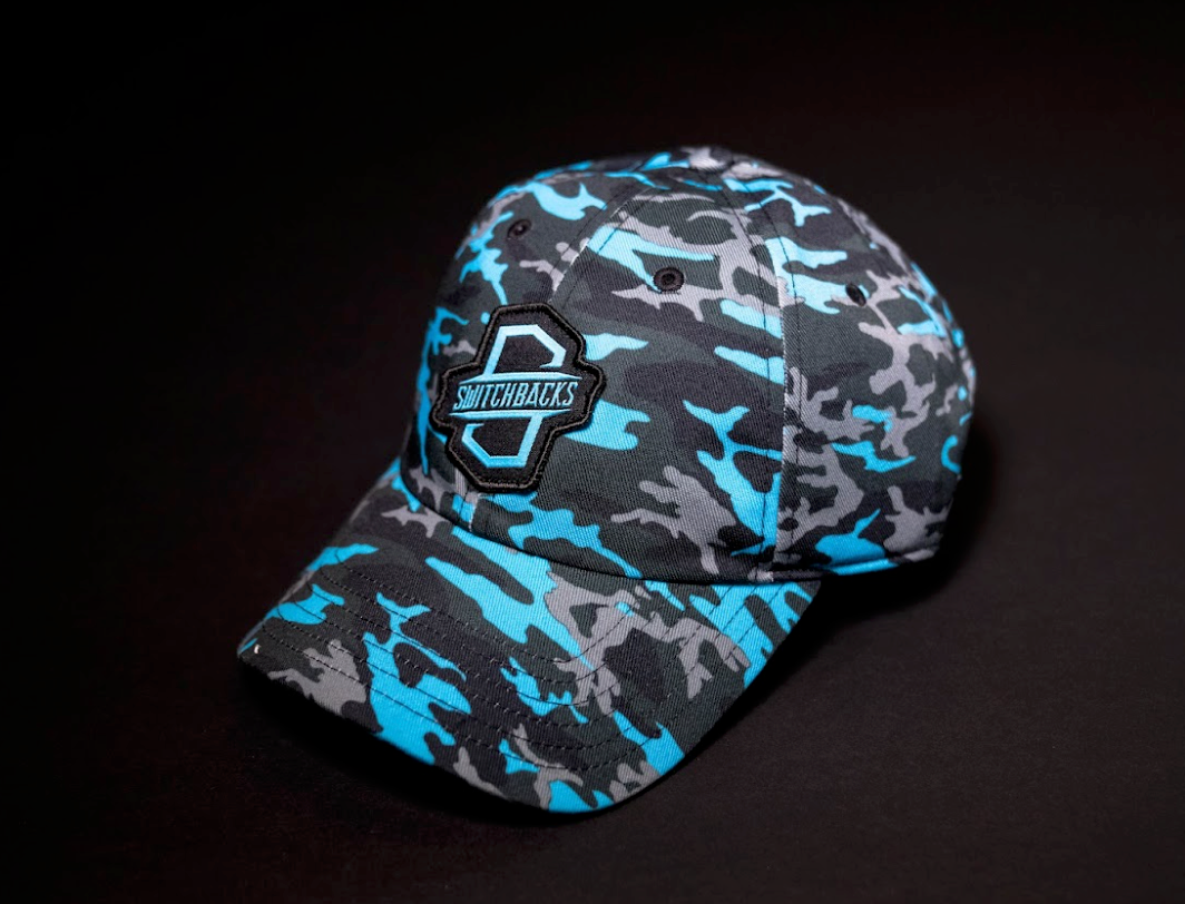 Hat Cyan Camo