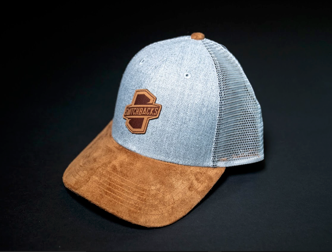Hat Grey Suede