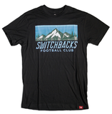 T-Shirt Black Square Mtns