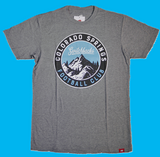 T-Shirt Grey Round Mtns