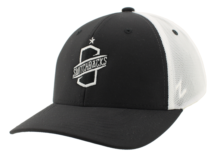 Flux Black - White Crest Hat