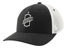 Flux Black - White Crest Hat