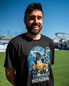 T-Shirt Black Playoffs 2022