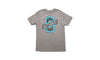 T-Shirt Grey Large Logo